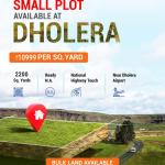 COMMERCIAL LAND FOR SALE NEAR INTERNATIONAL AIRPORT DHOLERA STATE HIGHWAY